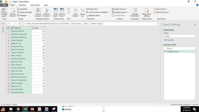 Excel PowerQuery - Pivot Column смотреть онлайн