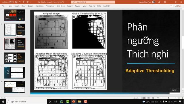 Phân ngưỡng - Hàm xử lý ảnh cơ bản của mọi chương trình. смотреть онлайн