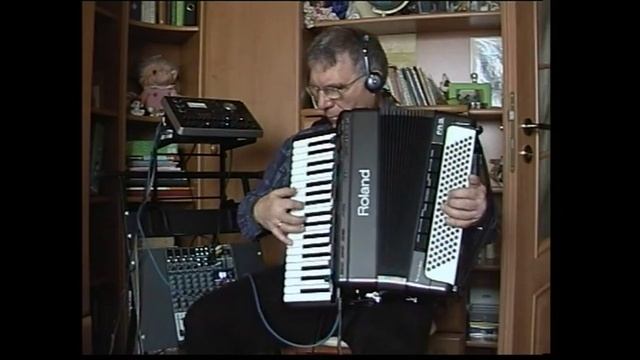 Bourrasque. Walc musette. Roland FR-3s. Roland BK-7m. смотреть онлайн