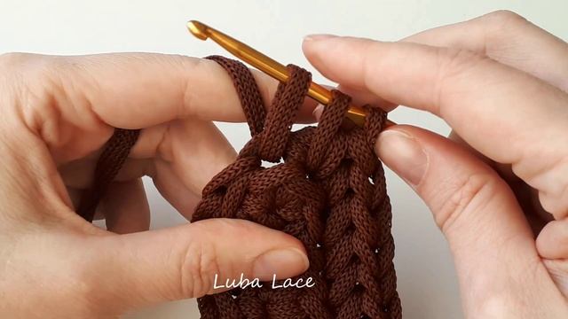 ?Связала такую всем подругам! Сумка из шнура за вечер. Узор крючком смотреть онлайн