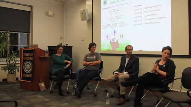 Panel discussion - Deconstruct Implicit Bias смотреть онлайн