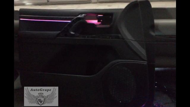 Установка контурной подсветки Toyota Land Cruiser 200 смотреть онлайн