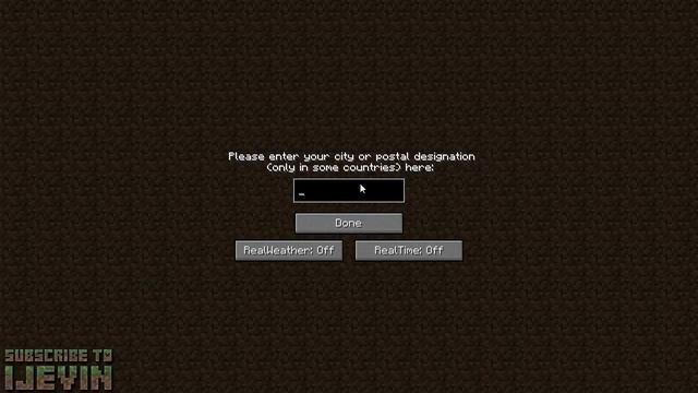 Minecraft Mod Showcase - Real Time & Real Weather Mod! | IJevin