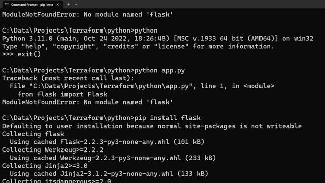 python was not found; run without arguments to install from the microsoft store смотреть онлайн