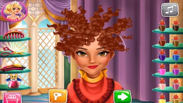 ПРИНЦЕССА В ПАРИКМАХЕРСКОЙ / МУЛЬТФИЛЬМЫ ВИДЕО ДЛЯ ДЕТЕЙ/Latina Princess Real Haircuts смотреть онлайн