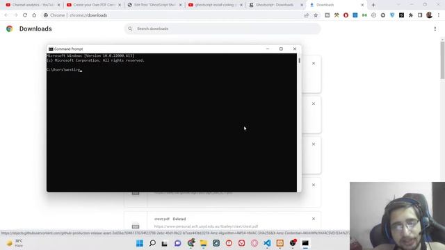 How to Install GhostScript PDF Compression Library on Command Line in Windows 11 & 10 смотреть онлайн