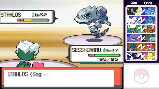 Let's Play Together Pokemon Perl [Soullink Challenge] - #44 - O-nix Stahl-Arena смотреть онлайн