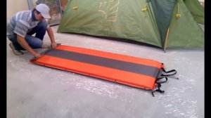 Коврик-матрас самонадувающийся, обзор