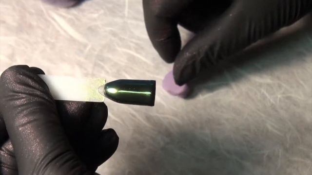 Как нанести втирку на гель лак ? смотреть онлайн