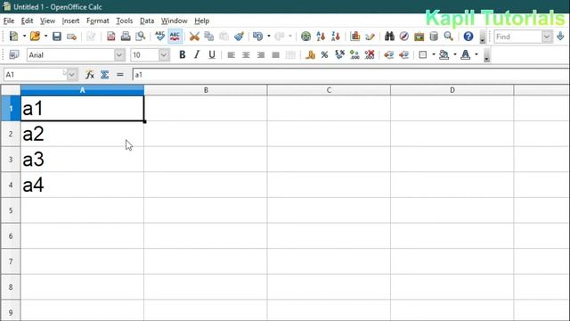 Open Office 4 Calc Spreadsheet beginners Tutorial (IT Skill Course 402) смотреть онлайн