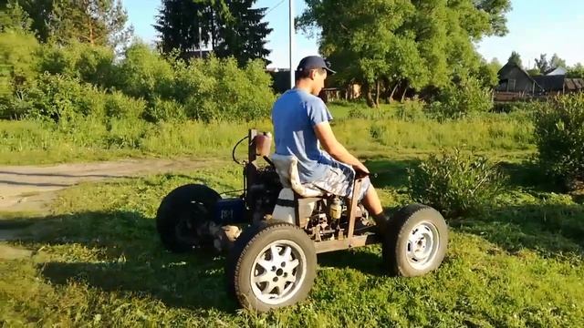 Самоделка. почти "бобкат"#А вам слабо#? смотреть онлайн