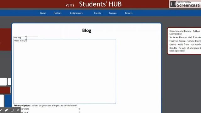 college hub php project смотреть онлайн
