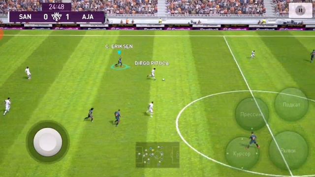 Головин забил первый гол!!! Pes 2020! ОБЗОР!! смотреть онлайн