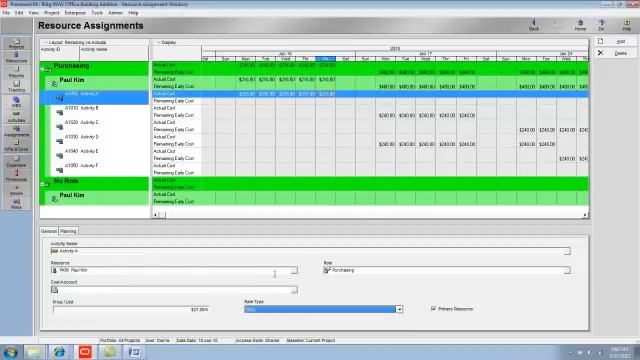 Primavera P6 Tutorial: Resource Assignment Window смотреть онлайн