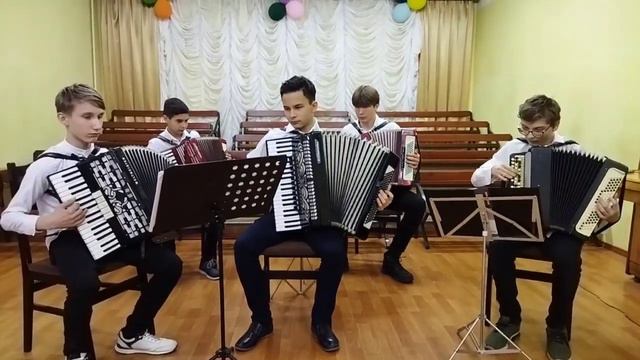 Ансамбль аккордеонистов и баянистов смотреть онлайн