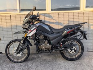 Мотоцикл FIREGUARD 250 TRAVEL. Фаергард в туристическом исполнении.