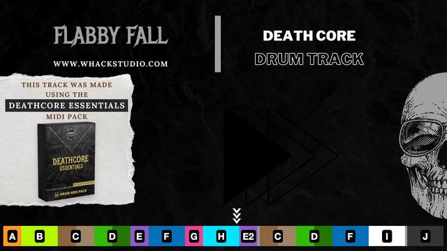Deathcore metal drum track - when blasts meet groove смотреть онлайн