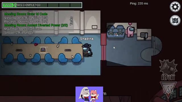 Sailor Scout Q&A Stream: Among Us but Shadina is Taking Peace's Spot смотреть онлайн
