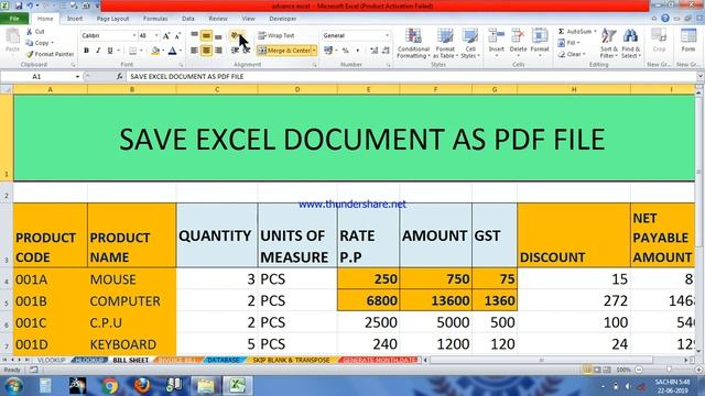 Text Formatting, Format Painter & wrap text in Excel in Hindi смотреть онлайн