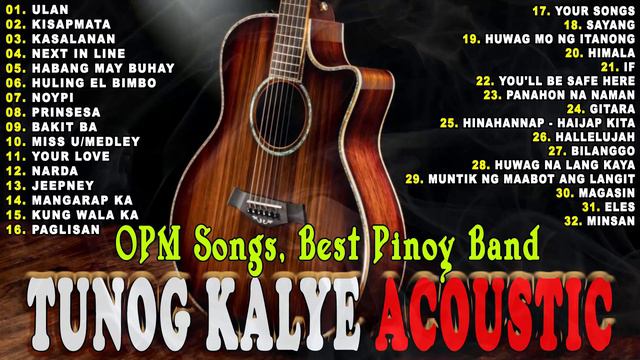 Tunog Kalye 90's - Best Of Acoustic Guitar , OPM Band 80s 90s Rock Pinoy Band | TOP Acoustic OPM смотреть онлайн