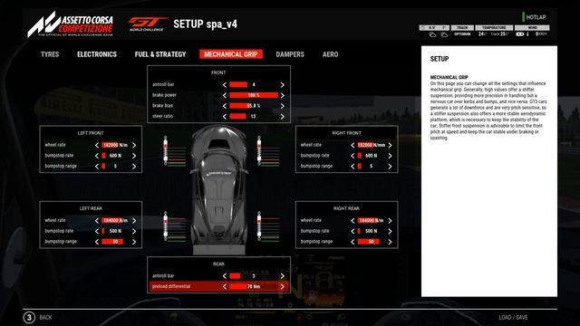ACC: McLaren 720S GT3 @ Spa [Setup Walkthrough + Hotlap]