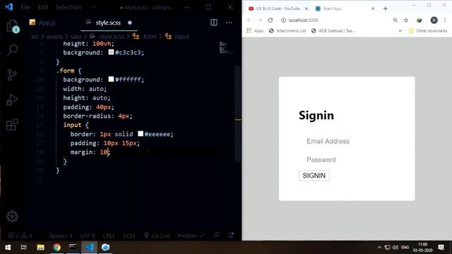 Login UX design For Absolute Beginner with Reactjs & Scss. Part-I смотреть онлайн