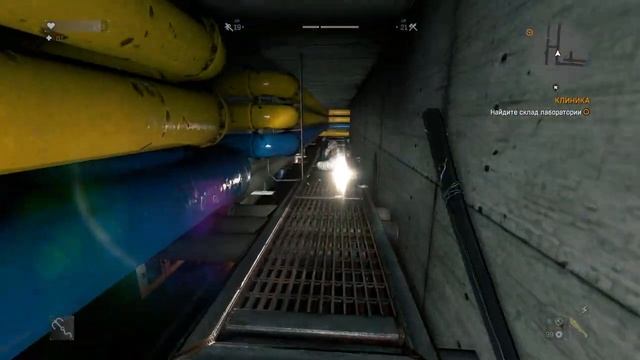 Клиника и офисная зона. Передайте образцы Камдену в Dying Light смотреть онлайн