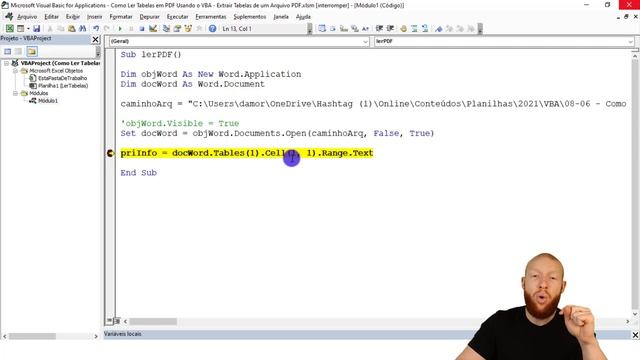 Como Ler Tabelas em PDF Usando o VBA [Extrair Tabelas de um Arquivo PDF] смотреть онлайн