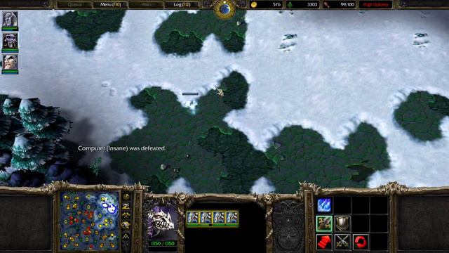 Warcraft 3 Reforged: 1 UNDEAD vs 11 INSANE COMPUTERS GAMEPLAY смотреть онлайн