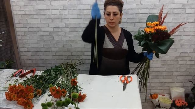 Цветочные букеты от Filomena flower shop (how to make flower bouquet) смотреть онлайн