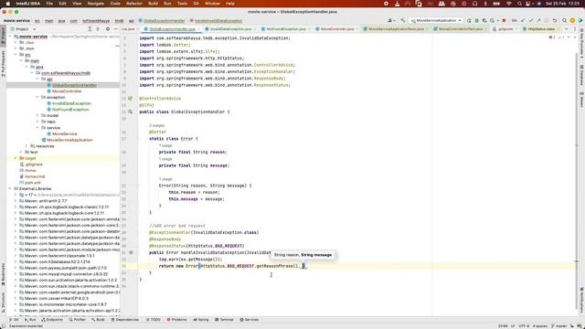4. Springboot microservices in Telugu | Movie microservice error handling смотреть онлайн