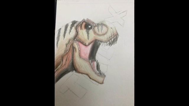 The first drawing from JH of T. rex from (not Rexy)| JAVA BROS vid by JH смотреть онлайн
