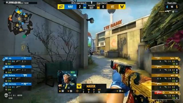 CS GO pros react to electroNic plays смотреть онлайн