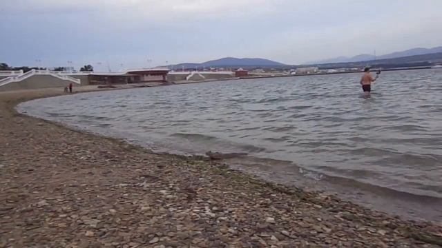 ГЕЛЕНДЖИК. Тонкий мыс. Отличный пляж. Чистая вода смотреть онлайн