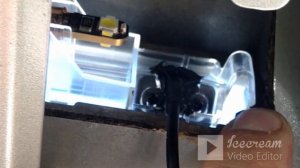 Установка камеры заднего вида на Renault Scenic 3 часть 1