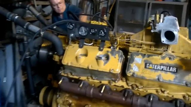 Проверка CAT 3412 после ремонта.mp4 смотреть онлайн