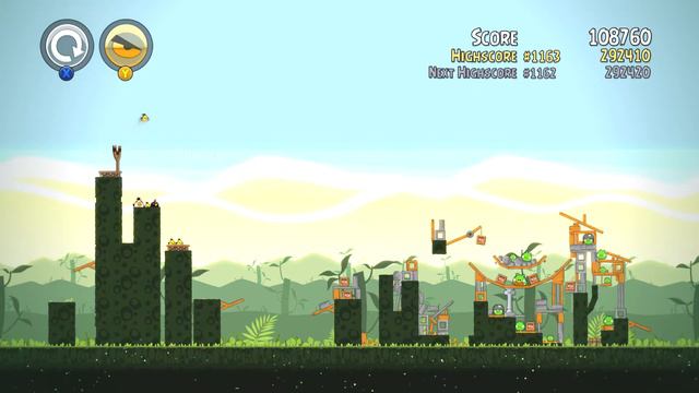 Angry Birds Trilogy-Classic | 3 Stars on Bonus Level 2 | Microsoft Xbox 360 смотреть онлайн