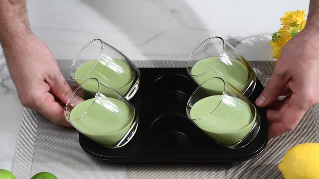 Raspberry cream dessert panna cotta in cups смотреть онлайн