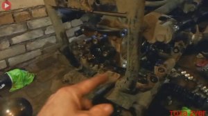 Редуктор китайского квадра СФ Мото-500А.Разбор,обслуживание,замена сальников и доп крепление на рам