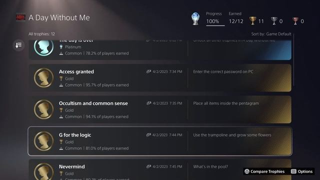 Road To The A Day Without Me (NA) Platinum Trophy (plat #699) смотреть онлайн