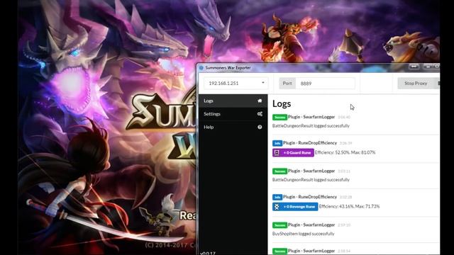 Summoners War: Sky Arena - Как залить свой профиль в оптимизатор или swfarm смотреть онлайн
