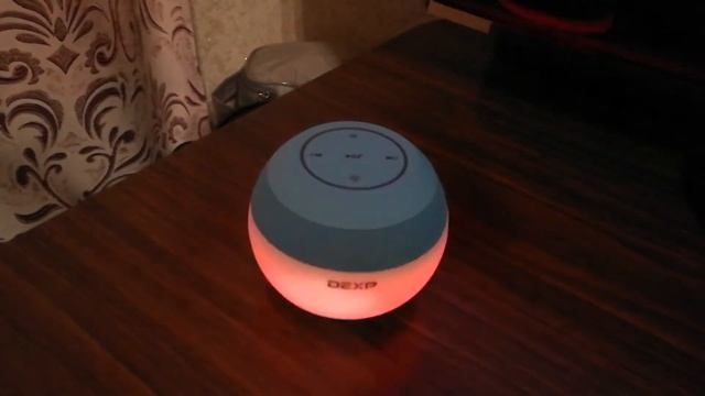 Портативная колонка DEXP P320 батарея садится смотреть онлайн