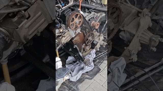 Audi 80 ABK Zahnriemenwechsel | Timing Belt Change 1080p смотреть онлайн