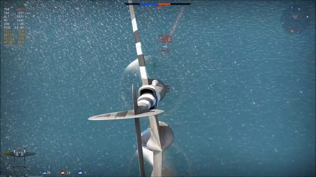 War Thunder - P-38 Lightning Kill Montage смотреть онлайн