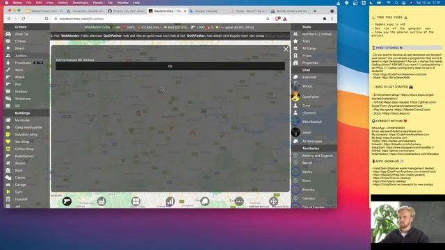 Building a mafia game with React Native - live programming смотреть онлайн