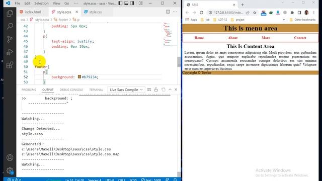 Part- 04, SASS Bangla Tutorial 2022 : Import and Partials смотреть онлайн