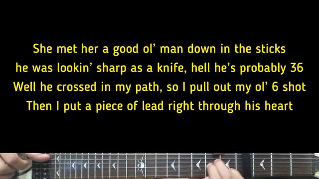Sam Barber - Run Away High | Karaoke Guitar Instrumental смотреть онлайн