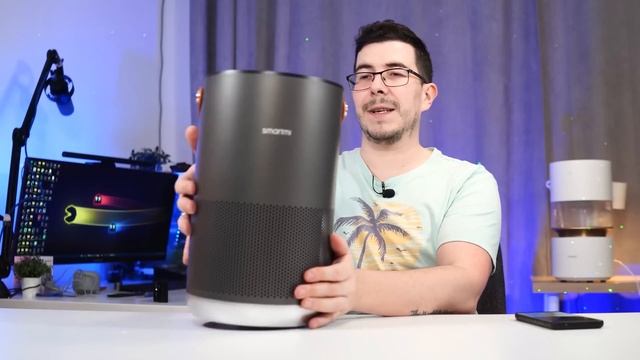 Увлажнитель с эффектом дождя, очиститель воздуха и робот-пылесос SmartMi смотреть онлайн