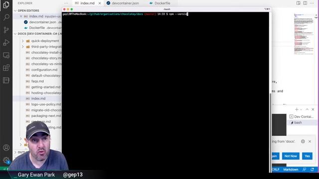 Using devcontainer json file locally through Docker Desktop смотреть онлайн