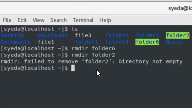 rmdir command Linux - Linux Tutorial in Urdu смотреть онлайн